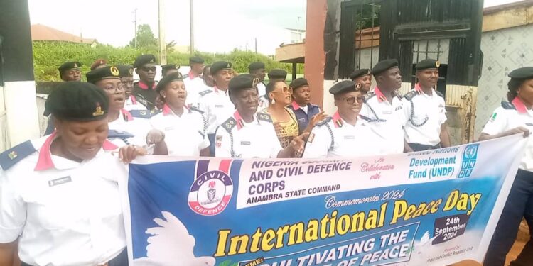 2024 World Peace Day: NSCDC preaches peaceful co-existence among Anambra citizens
