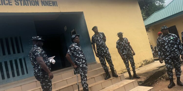 Just IN: Gunmen bomb police van, kill 2 cops in Anambra