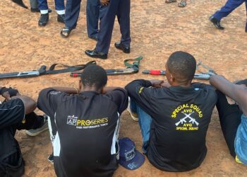 NSCDC arrests 5 suspected illegal security guards, recovers 3 guns in Anambra