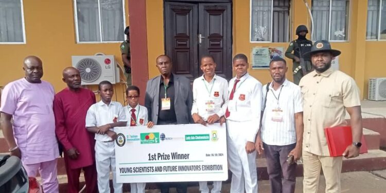 DMGS Students Design Visual Aid Projects, Clinches First Position in Anambra Tech Competition