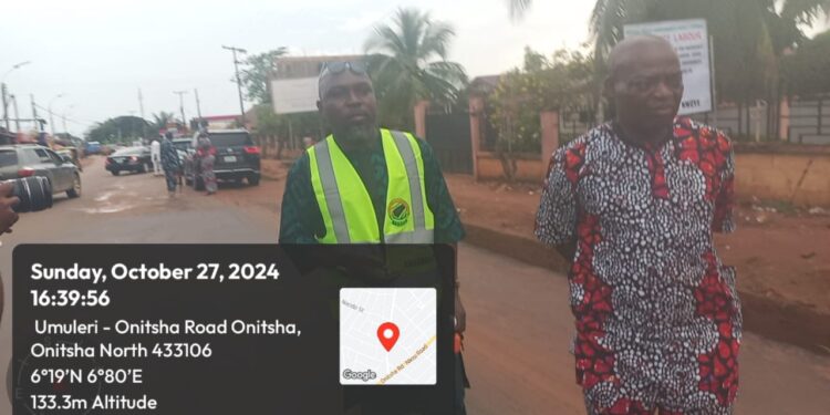Jubilation as Nwoye inspects rehabilitated Onitsha- 33-College-Nwafor Orizu-Umueri road In Anambra