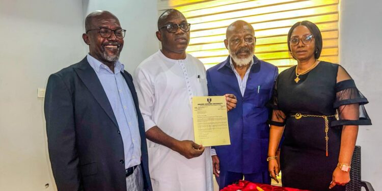 Breaking: Odoh emerges 7th UNIZIK VC