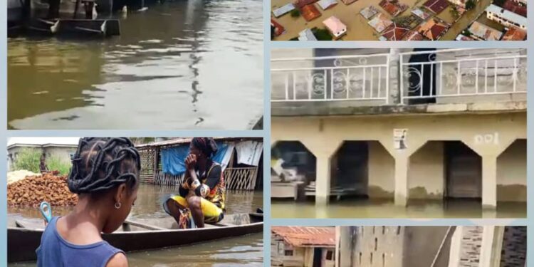 More than 600 Houses Affected as Flood Sacks Communities in Anambra.