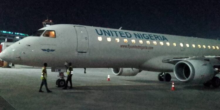 Yuletide: United Nigeria Airline Takes Delivery of New Aircraft.