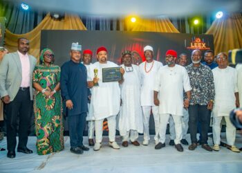 Hon. Jim Okolo Bags LEEX Democracy Advocate of The Year Award, Presented by Sen. Ekwunife