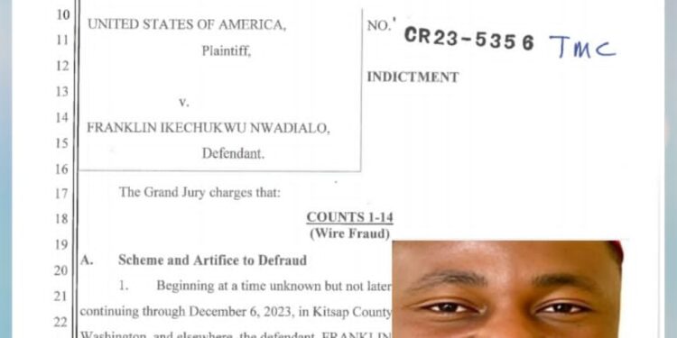 Bizarre:Anambra Local Govt Boss Arrested in US for Internet Fraud.