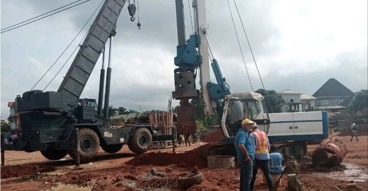 Shocking:Corpse Uncovered at a Government Construction Site in Anambra.