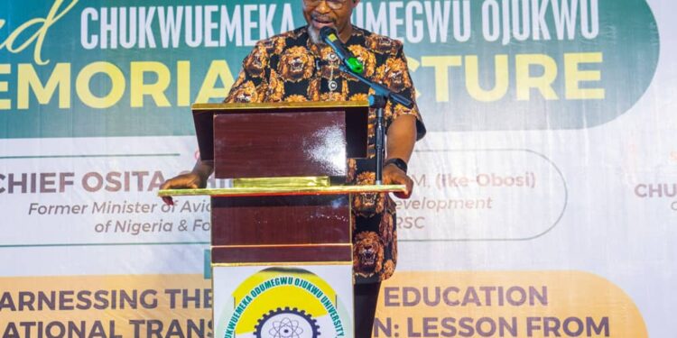Chidoka proposes ₦100bn endowment fund for Ojukwu varsity, canvasses “Elitism of Ability” for nat’l transformation