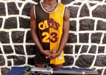 Police nab security operative with gun wrapped in rice bag