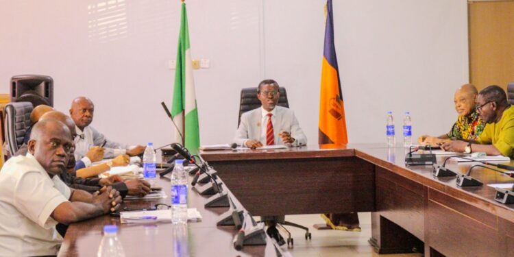 UNIZIk Acting VC, Ikechebelu Grants Press Conference, Assures Commitment to Peace and Academic Excellence