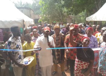 Anambra Philanthropist Otti commissions road projects, 20 houses for indigents
