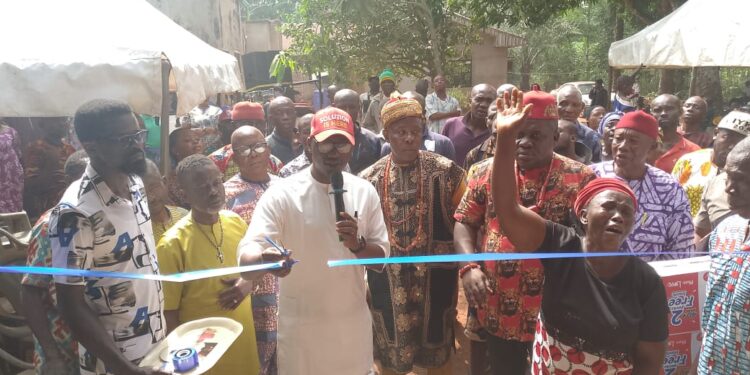 Anambra Philanthropist Otti commissions road projects, 20 houses for indigents