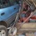 Family of 4, artisans cheat death as car crashes into Anambra market