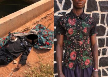 Police arrest man over death of 7year old son found inside pit in Onitsha