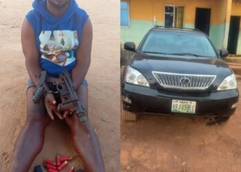 Joint operatives arrest notorious kidnapper in Anambra community, recover arm, vehicle, others