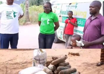 Soludo’s wife provides food, cash to children whose mother was burnt to death by their father