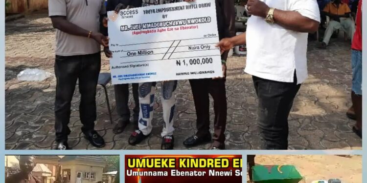 Anambra Man Launches Raffle Draw to Dissuade Youths from Crime, Raise More Millionaires