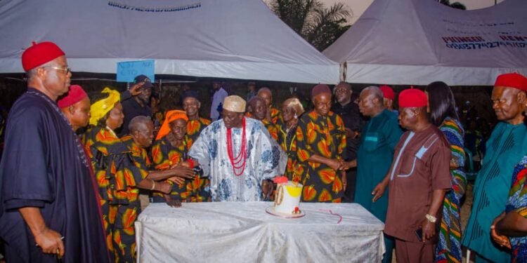 Anambra community celebrates mass return, honors 60 octogenarians