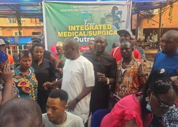 Nwoye partners NPHCDA, donates N15m to vulnerable persons in Anambra community