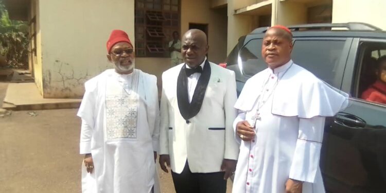 Ngige, Uba reconcile at ex-lawmaker tripartite ceremony