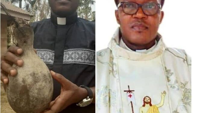 Catholic Priest resigns, becomes native doctor.