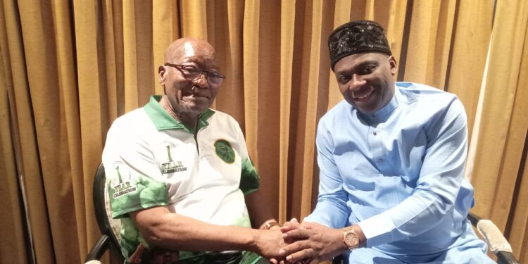 African Collaboration: Anambra Billionaire Holds Business Meeting With S/Africa Ex-President Zuma