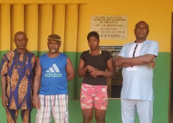 Police nab woman, 3 others over involvement in burning of 74year old woman in wheelchair