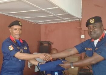 NSCDC boss distributes new uniforms to personnel, urges them to develop dress sense culture