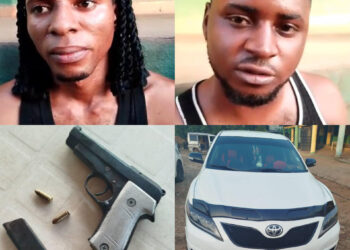 Police nab 2 at checkpoint, recover ammunitions, vehicle