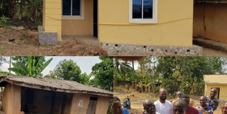 Man Builds Five Bungalows for Siblings in Anambra (video)