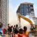 Residents jubilate as Anambra govt demolishes hotel, 2storey built on canal
