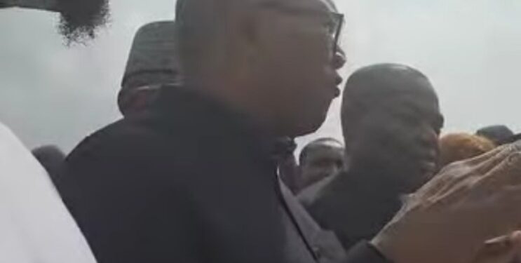 Peter Obi, Labour Party Legislators, Others Visit Bridge Head Market.