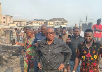 Onitsha Markets Inferno: Obi Sympathizes With Victims, Urges Collective Support