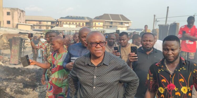 Onitsha Markets Inferno: Obi Sympathizes With Victims, Urges Collective Support