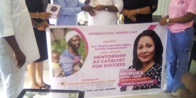 Women’s Day: Foundation Honours Minister of State for Finance