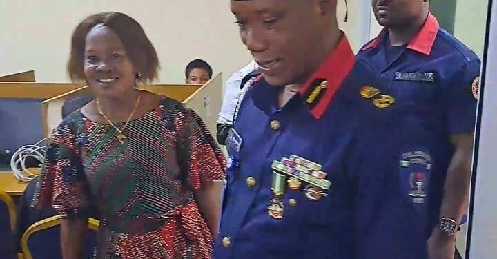 JAMB: NSCDC Boss Monitors CBT centers, Urges Officers To Remain Courteous, Respectful