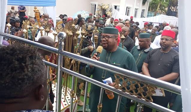 Tears As Joy Emodi Buries Son-in-Law in Ekwulobia