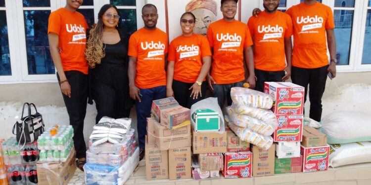 Easter: Udala Radio FM Celebrates With Red Cross Motherless Babies Home in Onitsha