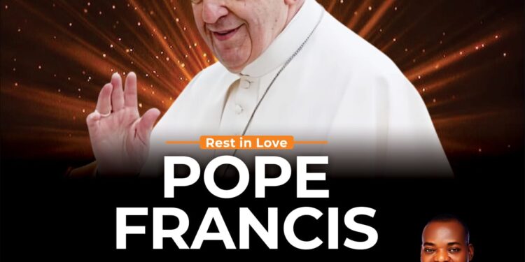 Nwoye Sympathizes With Catholic Faithfuls over Pope Francis