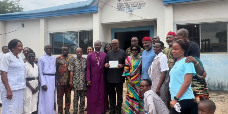 Obi Boosts Healthcare, Education in Anambra Community with ₦5m