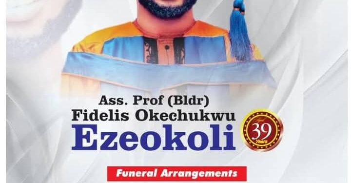How 39-Year-Old UNIZIK Associate Professor Died While Expecting His Next Promotion