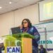 Keystone Bank Chairman, Lady Ada Speaks at ICAN 75th Induction Ceremony.