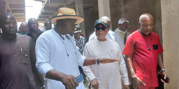 Chief Cletus Ibeto Commissions Projects by Nnewi North LGA Chairman