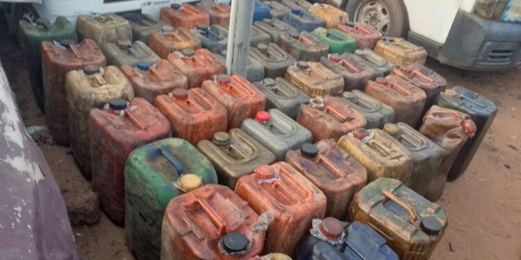 Security Operatives Discover Illegal Refinery In Anambra.