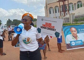 Governorship Candidate, Supporters Protest ₦50m Campaign Fee in Anambra.