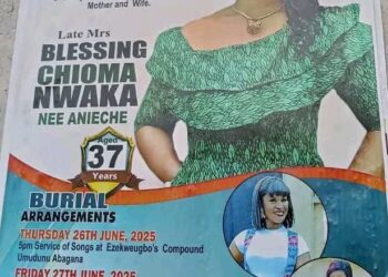 Anambra Woman Set Ablaze by Husband Laid to Rest