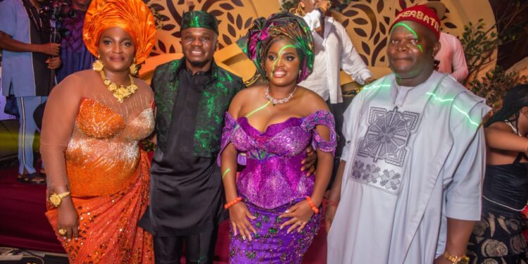 Sparkles Tent CEO Converge Billionaires at Daughter’s Traditional Marriage in Onitsha.
