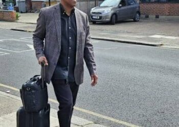 Peter Obi Arrives UK, Commends Air Peace Airline.