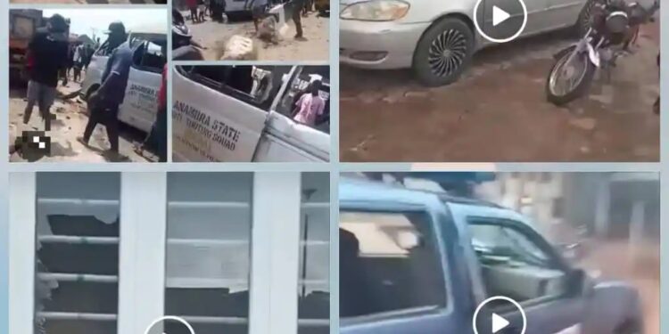 How SASA Operatives Allegedly Attack Obosi Community, Destroy Many Property (Pics)