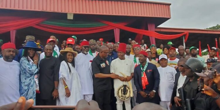 Peter Obi, Nwoye, Umeh, to Rally Support for LP as Moughalu Begins Campaign.